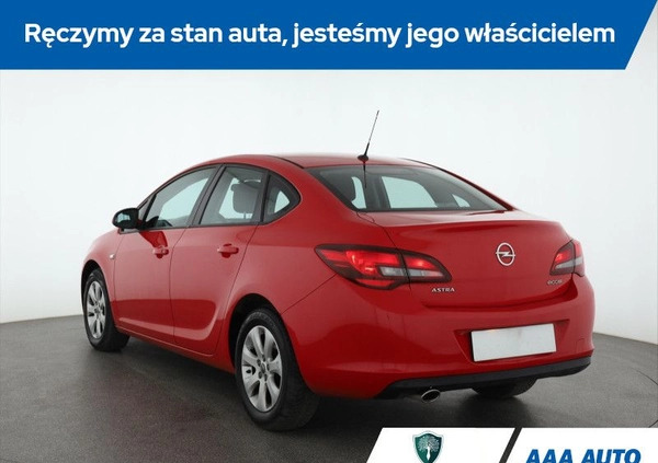 Opel Astra cena 35000 przebieg: 163527, rok produkcji 2014 z Dąbie małe 232